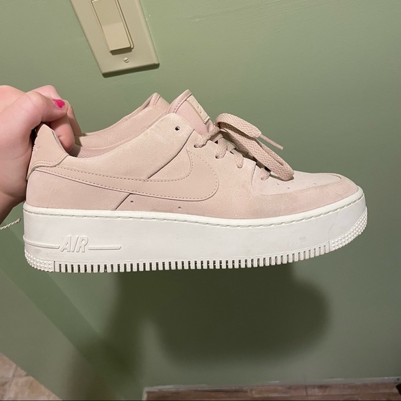 Nike Shoes - pink sage nike air force one low womens size 10
